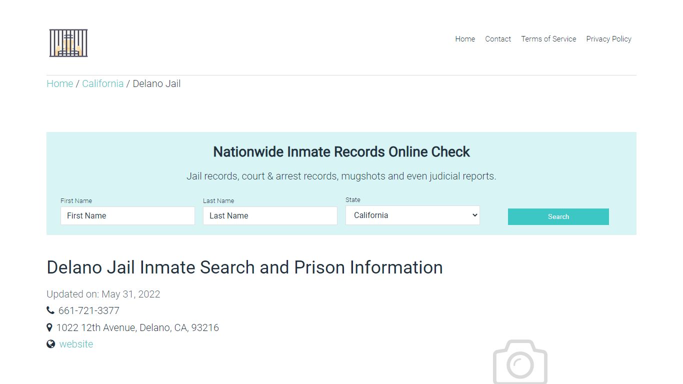 Delano Jail Inmate Search and Prison Information - Shoshone County, Idaho